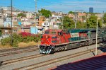 FXE ES44AC Locomotive leading a train